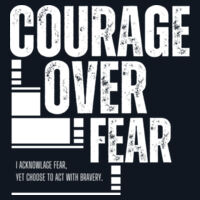 Courage Over Fear - Back Design