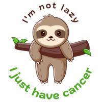 I'm Not Lazy - Back Design