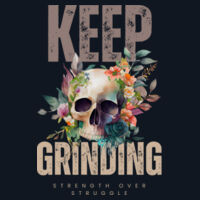 Keep Grinding - Back Design