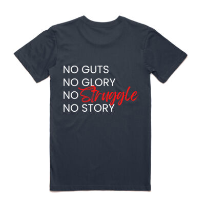 No Guts, No Glory, No Struggle, No Story - Back Thumbnail
